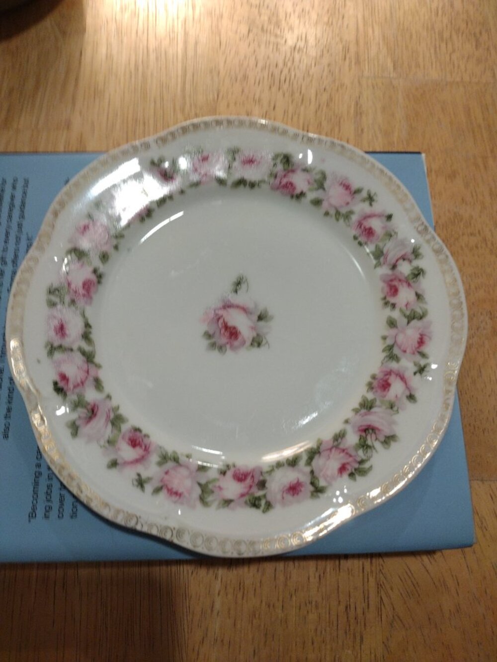 Porcelain Salad Plate, Z.S.&Co. Bavaria